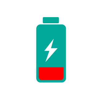 Illustration of iPhone battery deterioration