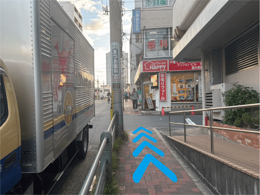 Directions from Higashi-Jujo Station 4