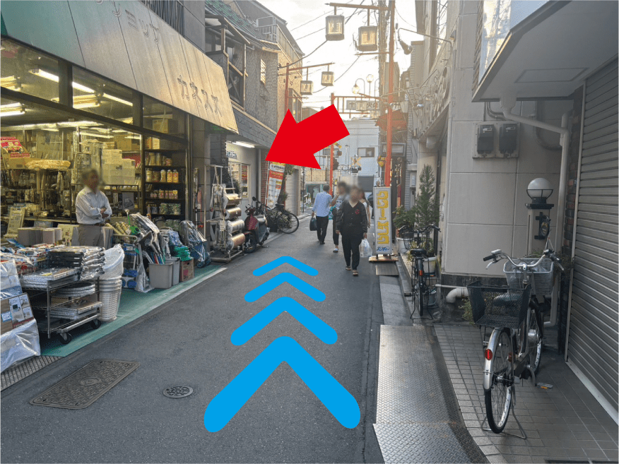 Directions from Higashi-Jujo Station 8