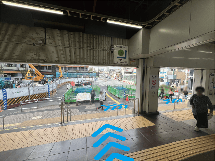 Directions from Jujo Station 2