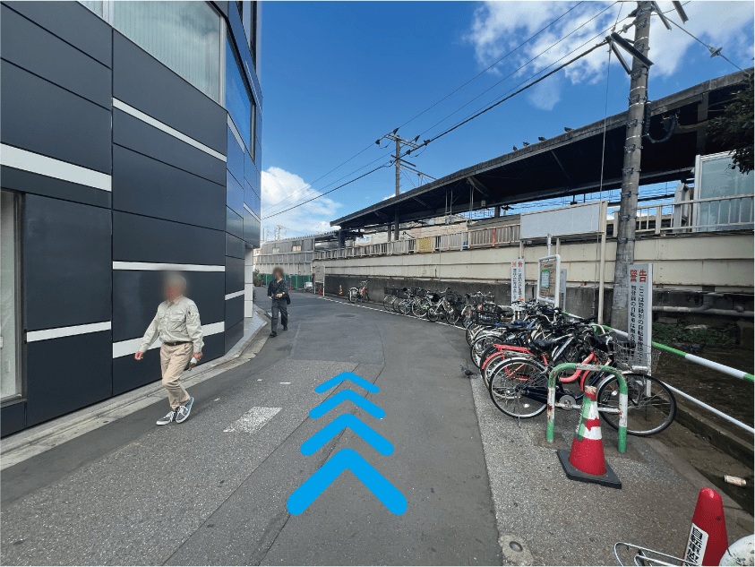 Directions from Jujo Station 5