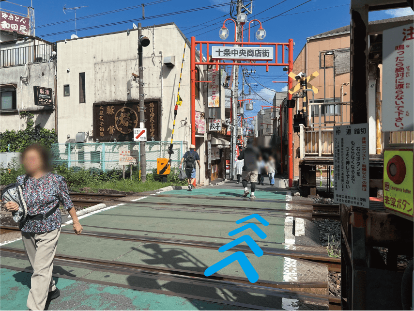 Directions from Jujo Station 8