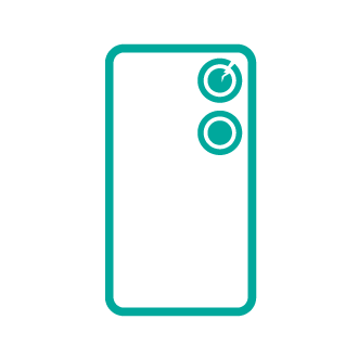 Illustration of iPhone camera malfunction